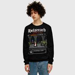 Свитшот мужской Helsreach, цвет: 3D-черный — фото 2