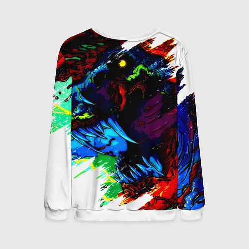 Мужской свитшот Arsenal monster / 3D-Белый – фото 2