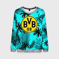 Свитшот мужской Borussia неоновые тропики гта, цвет: 3D-меланж