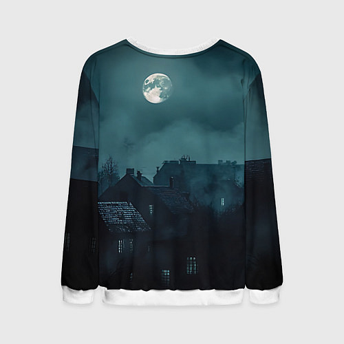 Мужской свитшот Вампирша МаоМао - Монолог Фармацевта аниме Хэллоуи / 3D-Белый – фото 2