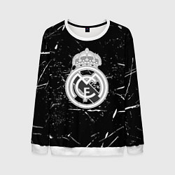 Свитшот мужской Ювентус краски штрихи, цвет: 3D-белый