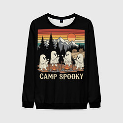 Мужской свитшот Приведения на кемпинге