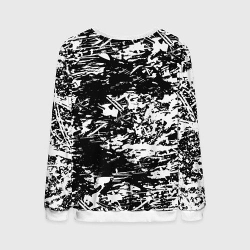 Мужской свитшот Боруссиа белые краски / 3D-Белый – фото 2