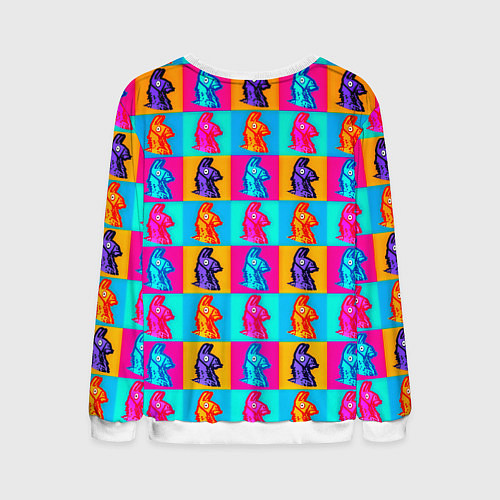 Мужской свитшот Fortnite x Bayern / 3D-Белый – фото 2