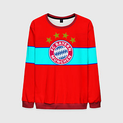 Свитшот мужской Бавария Мюнхен полосы линии, цвет: 3D-красный