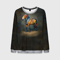 Мужской свитшот Конь Ренессанс