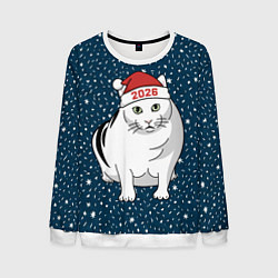 Мужской свитшот Кот мем - 2026