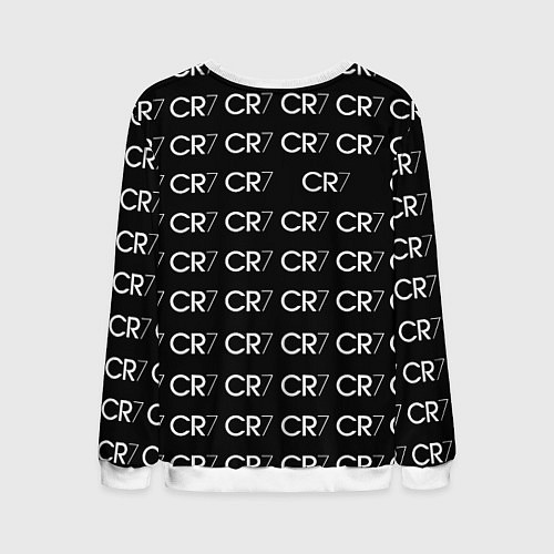 Мужской свитшот Juventus sport pattern / 3D-Белый – фото 2