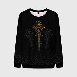 Мужской свитшот Древний компас на удачу вегвизир