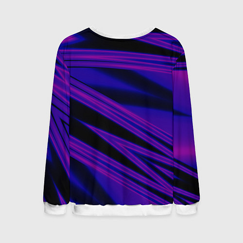 Мужской свитшот Color multi-colored neon / 3D-Белый – фото 2
