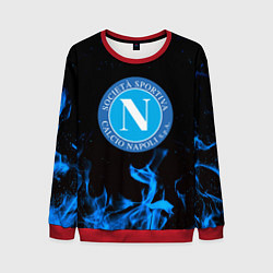 Мужской свитшот Наполи синий огонь