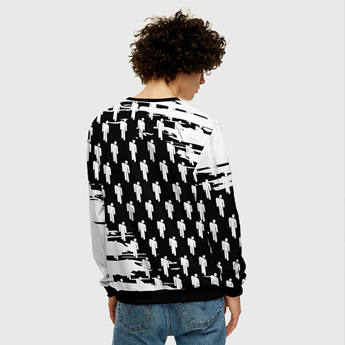 Мужской свитшот Borussia люди краски / 3D-Черный – фото 4