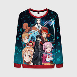 Свитшот мужской Sword Art Online, цвет: 3D-красный