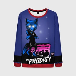 Свитшот мужской The Prodigy: Night Fox, цвет: 3D-красный