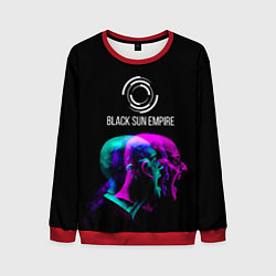 Свитшот мужской Black Sun Empire Rage, цвет: 3D-красный