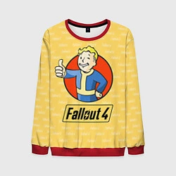 Свитшот мужской Fallout 4: Pip-Boy, цвет: 3D-красный