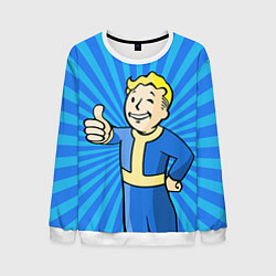 Мужской свитшот Fallout Blue