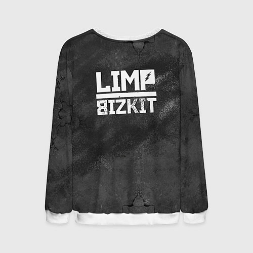 Мужской свитшот Limp Bizkit: Rock in to you / 3D-Белый – фото 2