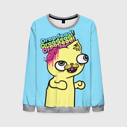 Свитшот мужской Drop Dead: Wild Cat, цвет: 3D-меланж