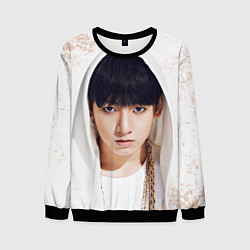 Свитшот мужской Jeon Jung Kook, цвет: 3D-черный