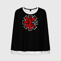Свитшот мужской RHCP Symbol, цвет: 3D-белый