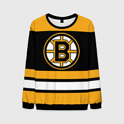 Свитшот мужской Boston Bruins, цвет: 3D-черный