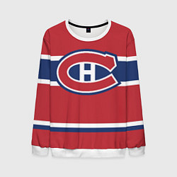 Свитшот мужской Montreal Canadiens, цвет: 3D-белый