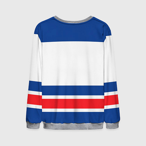 Мужской свитшот New York Rangers / 3D-Меланж – фото 2