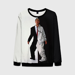 Мужской свитшот Eminem: Black & White