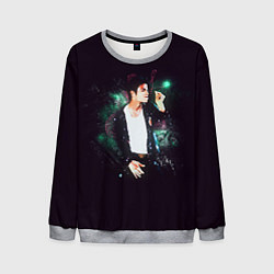 Свитшот мужской Michael Jackson, цвет: 3D-меланж