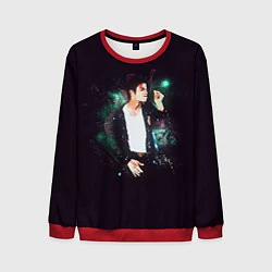 Свитшот мужской Michael Jackson, цвет: 3D-красный