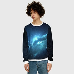Свитшот мужской Atlantis Nebula, цвет: 3D-белый — фото 2