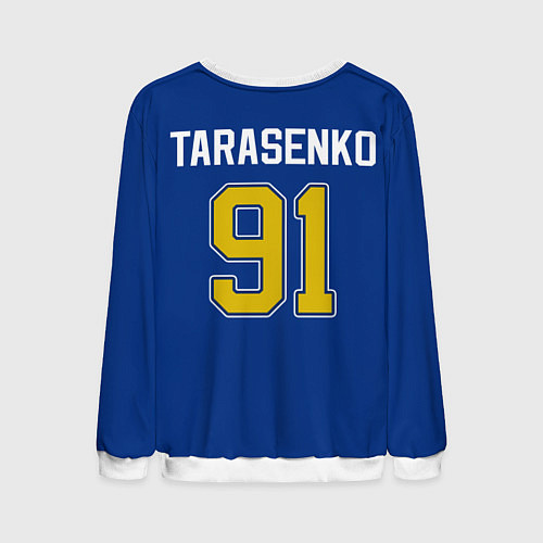 Мужской свитшот St Louis Blues: Tarasenko 91 / 3D-Белый – фото 2