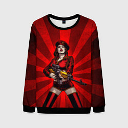 Мужской свитшот Red alert girl