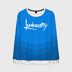 Свитшот мужской Luminosity Uniform, цвет: 3D-белый