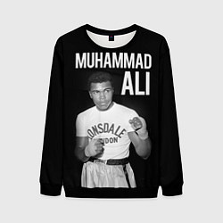 Свитшот мужской Muhammad Ali, цвет: 3D-черный