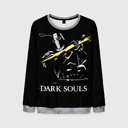 Свитшот мужской Dark Souls, цвет: 3D-меланж