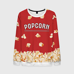 Свитшот мужской Popcorn, цвет: 3D-белый