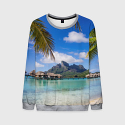 Свитшот мужской Бора-Бора, цвет: 3D-меланж