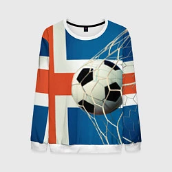 Мужской свитшот Исландский футбол