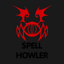 Свитшот хлопковый мужской Dark Elf Mage - Spell Howler, цвет: черный — фото 2