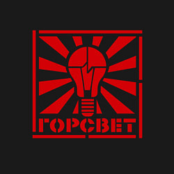 Свитшот хлопковый мужской Горсвет, цвет: черный — фото 2