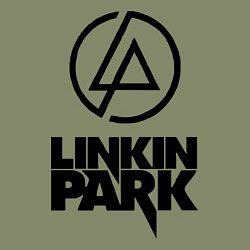 Свитшот хлопковый мужской Linkin Park, цвет: авокадо — фото 2