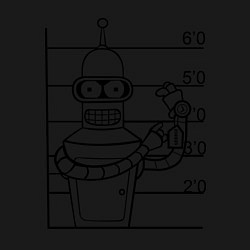 Свитшот хлопковый мужской Bender Wanted, цвет: черный — фото 2