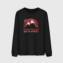 Мужской свитшот Twin Peaks: Pie & Murder