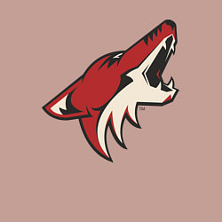 Свитшот хлопковый мужской Phoenix Coyotes, цвет: пыльно-розовый — фото 2