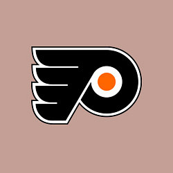 Свитшот хлопковый мужской Philadelphia Flyers, цвет: пыльно-розовый — фото 2