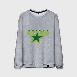 Свитшот хлопковый мужской Dallas Stars, цвет: меланж