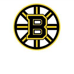 Свитшот хлопковый мужской Boston Bruins, цвет: белый — фото 2