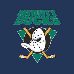 Свитшот хлопковый мужской Anaheim Mighty Ducks, цвет: тёмно-синий — фото 2